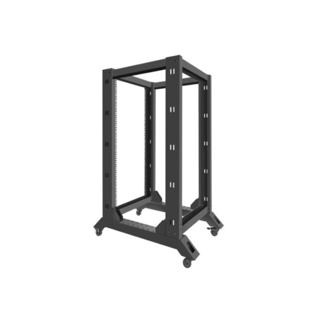 Lanberg Open Rack Armário 19" 22U 600X800 Preto