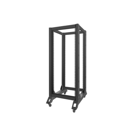 Lanberg Open Rack Armário 19" 27U 600X800 Preto