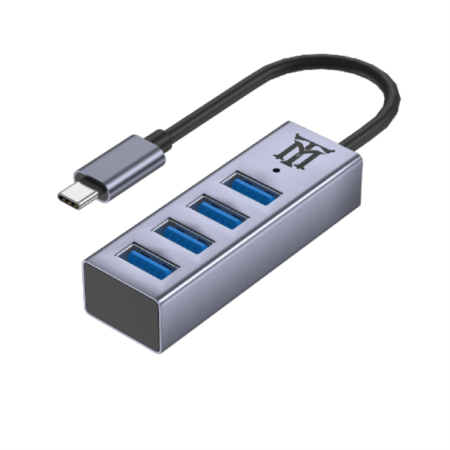 Hub Maillon Premium Tipo C 3.1 para USB 3.2 Alumínio 4.1