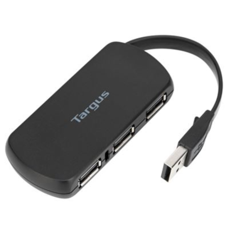 Targus USB Hub 4 portas USB preto