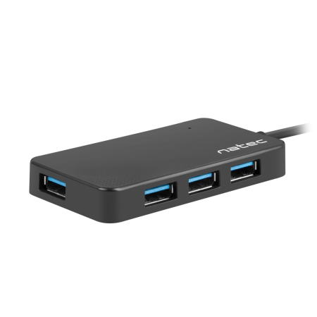 Natec Month 4 Portas USB 3.0 Hub Preto