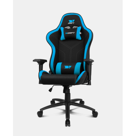 Cadeira para Jogos Drift Dr110Bl Tecido Preto Azul