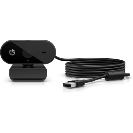 Webcam HP 320 FHD USB-A 360 graus