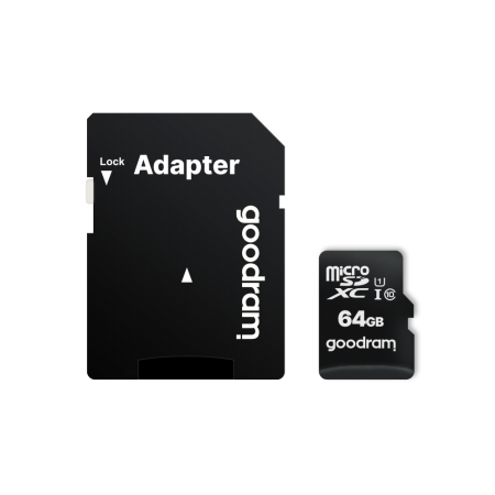 Adaptador Micro SD Goodram 64Gb C10 UHS-I Com