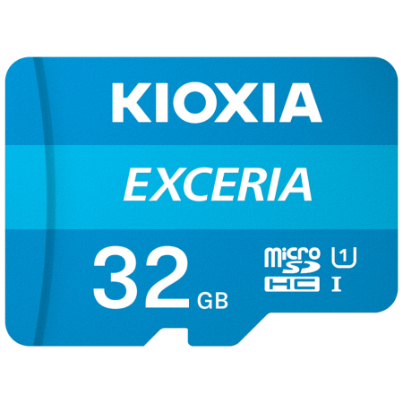 Adaptador Micro SD Kioxia 32Gb Exceria UHS-I C10 R100 Com