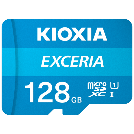 Adaptador Micro SD Kioxia 128Gb Exceria UHS-I C10 R100 Com