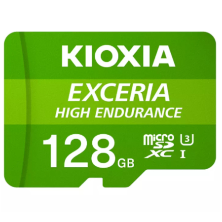 Micro SD Kioxia 128Gb Exceria High Endurance UHS-I C10 R98 Adaptador Com