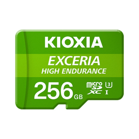 Adaptador Micro SD Kioxia 256Gb Exceria High Endurance UHS-I C10 R98 Com
