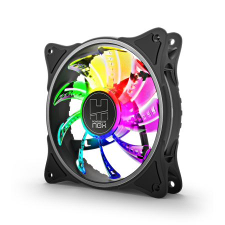 Remoto Nox Hummer A-Fan Argb Ventilador de brilho interno