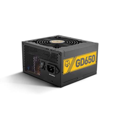 Fonte de alimentação Nox Hummer Gd650 650 W 80+ Gold Atx Preto