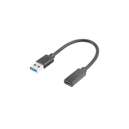 Adaptador Lanberg USB 3.1 Tipo-C/USB Tipo-A 15 cm