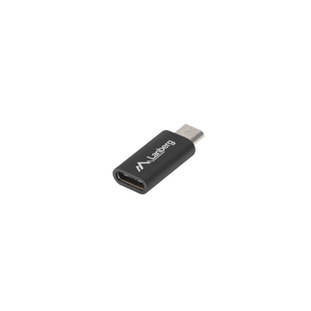 Adaptador Lanberg USB 2.0 Tipo-C F-Micro-B Macho Preto
