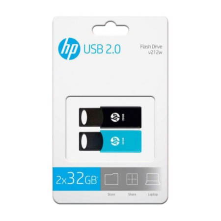 USB 2.0 HP 32Gb X 2 Twin