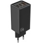 Leotec Universal Charger LECSPH65W3K/ 2x USB tipo C/ 1x USB/ 65W