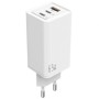 Leotec LECSPH65W3W/ 2x USB tipo C/ 1x USB/ carregador de parede 65W