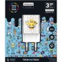 Carregador de parede Tech One Tech Emojitech Smile TEC2502/ 2xUSB/ 2.4A/ Branco