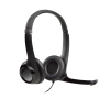 Logitech Headphones H390 Preto Microfone Com Fio