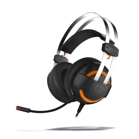 Krom Kode Headset para Jogos Preto Microfone USB