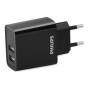 Carregador de parede Philips DLP2610/ 2xUSB/ 15,5 W