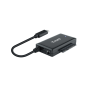 Tooq USB 3.0 USB-C Sata Adapter Hard Drives 2,5" e 3,5" + fonte de alimentação