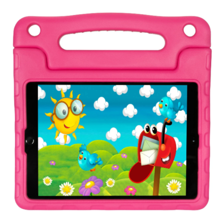 Capa para tablet Targus Safeport Kids 10,2" rosa antimicrobiana para ipad