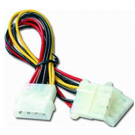 Cabo interno Gembird Molex 4 pinos 1X macho 2X fêmea