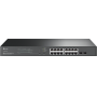 Switch TP-Link 18 portas Gigabit Smart 16 portas Poe