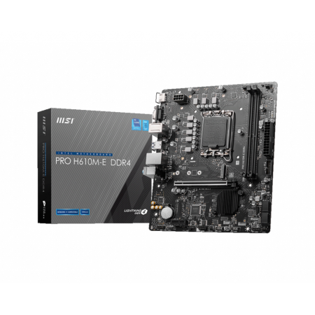 Motherboard Msi Pro H610M-E D4 1700 Matx 2Xddr4