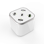 Carregador Aisens 48W 5 portas 3Xusb-A 1Xusb-C 1Xusb Qc3.0 Branco