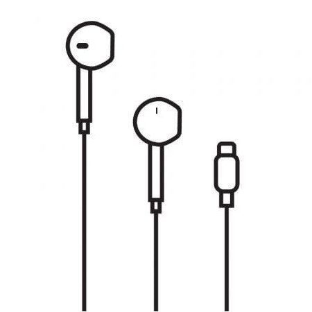 Apple EarPods com microfone/fones de ouvido Lightning