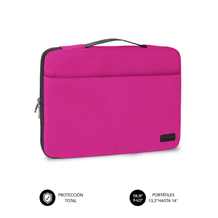 Capa elegante para Portátil Subblim 13,3-14" capa rosa para laptop