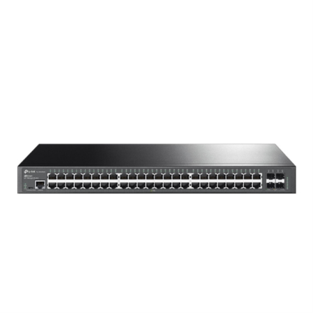 Switch Omada TP-Link 48 portas Gigabit L2 4 10Gb SFP+