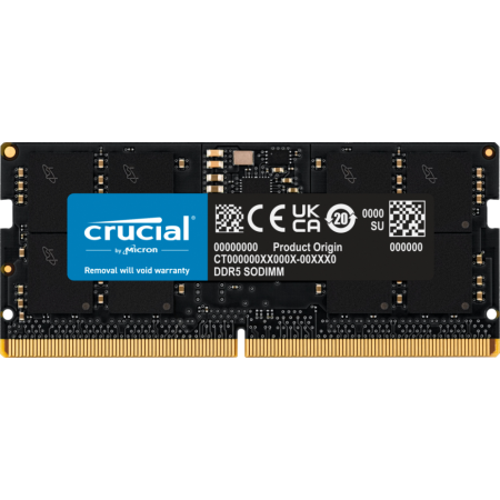 DDR5 Crucial Sodimm 16Gb 4800