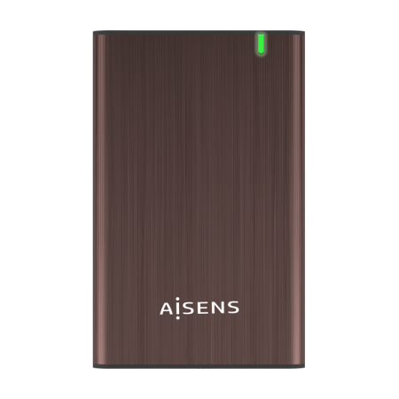 Aisens Caixa Externa 2.5" Ase-2525Bwn 9.5Mm Sata A USB 3.0 USB3.1 Gen1 Marrom