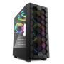 Caixa Sharkoon Rgb Hex Atx 2Xusb3.0 Sem Fonte Preta