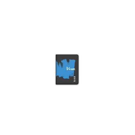 Estojo para tablet Ziron ZX008 20,3 cm (8") Folio Preto, Azul