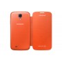 Capa para celular Samsung Flip Cover Book Orange
