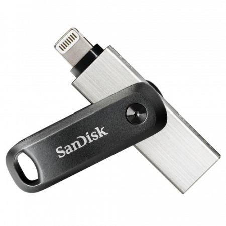 Unidade flash USB Sandisk SDIX60N-128G-GN6NE 128 GB 3.2 Gen 1 (3.1 Gen 1) cinza, prata