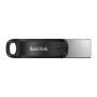 Unidade flash USB Sandisk SDIX60N-128G-GN6NE 128 GB 3.2 Gen 1 (3.1 Gen 1) cinza, prata