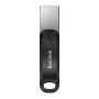 Unidade flash USB Sandisk SDIX60N-128G-GN6NE 128 GB 3.2 Gen 1 (3.1 Gen 1) cinza, prata