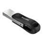 Unidade flash USB Sandisk SDIX60N-128G-GN6NE 128 GB 3.2 Gen 1 (3.1 Gen 1) cinza, prata