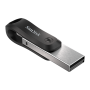 Unidade flash USB Sandisk SDIX60N-128G-GN6NE 128 GB 3.2 Gen 1 (3.1 Gen 1) cinza, prata