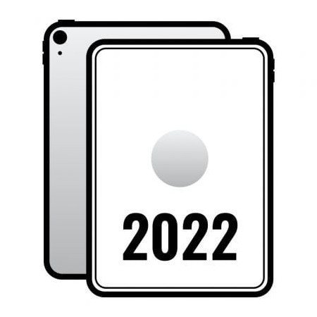 Apple iPad 10.9 2022 10º WiFi/ A14 Bionic/ 256 GB/ Prata - MPQ83TY/A