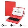 Bolsa para Teclado Micro USB SUBBLIM - USB C KEYTAB PRO USB 10,1" Vermelho