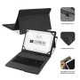 Bolsa para Teclado Micro USB SUBBLIM - USB C KEYTAB PRO USB 10,1" Preto