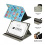 SUBBLIM Universal Tablet Case TRENDY CASE OWLS 10,1"