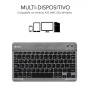 SUBBLIM Bluetooth Smart Keyboard BT Keyboard Gray