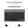 SUBBLIM Bluetooth Smart Keyboard BT Keyboard Gray