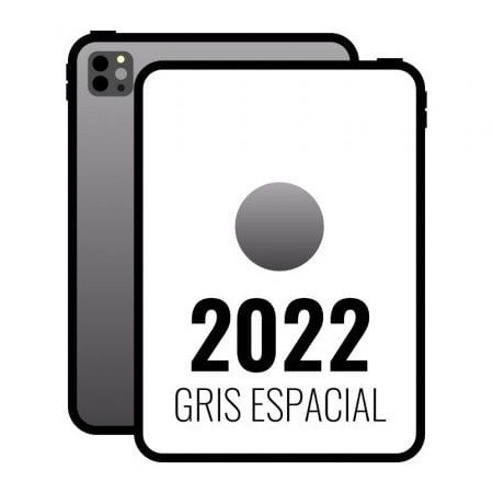 Apple iPad Pro 11" 2022 4ª célula WiFi/ 5G/ M2/ 128 GB/ Cinza Espacial - MNYC3TY/A