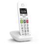 Gigaset E290 Duo DECT/telefone analógico identificador de chamadas branco